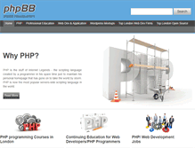 Tablet Screenshot of phpbbhq.com